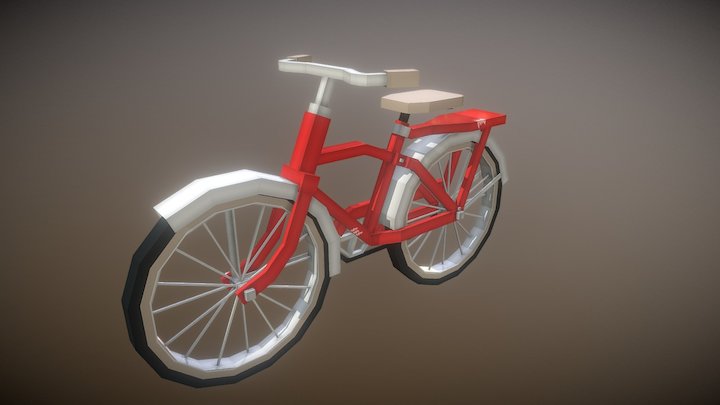 Old Bike (Minecraft model) 3D Model