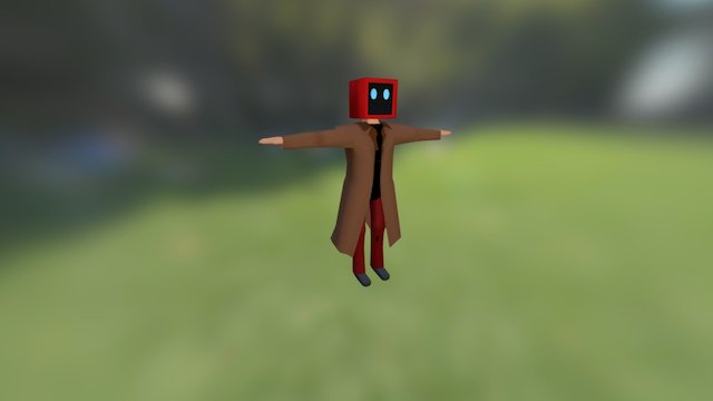 Croteau_Simon_Personnage 3D 3D Model