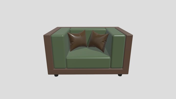 Armchair 3D Model