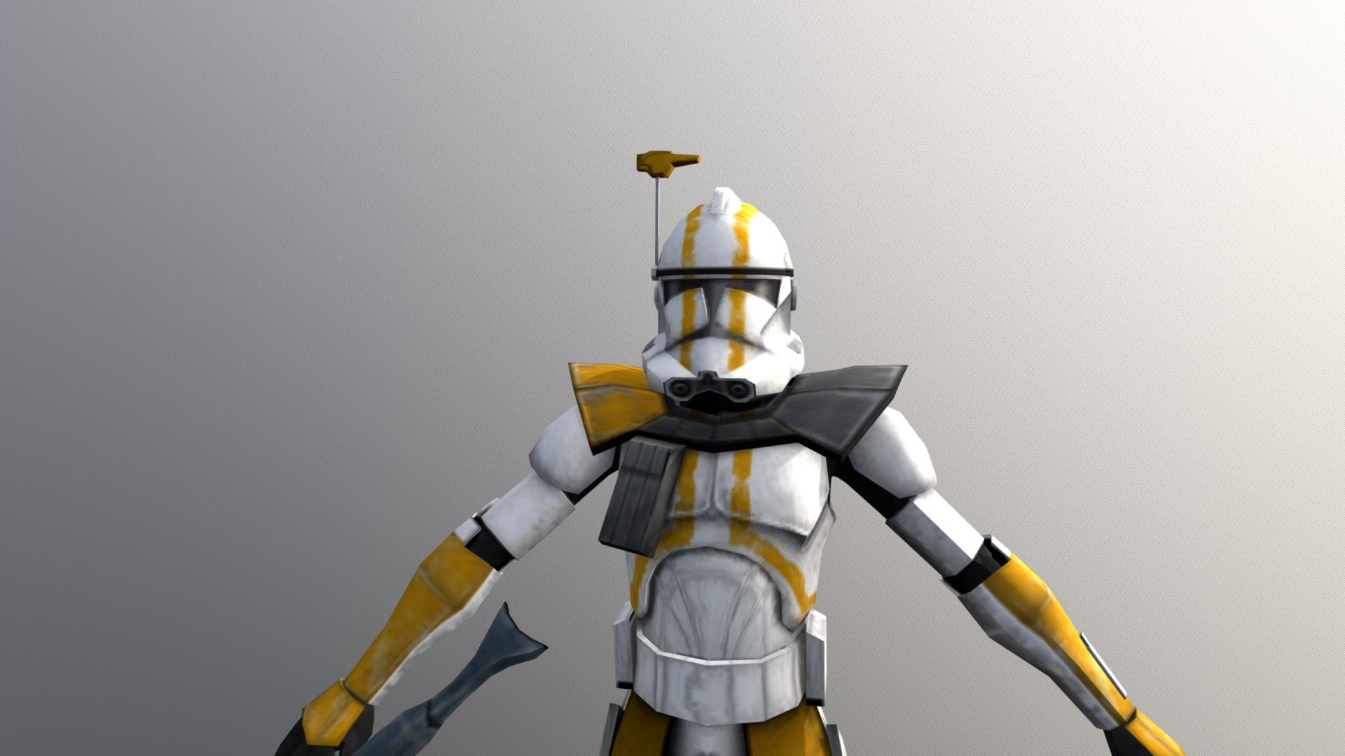 clone trooper 3d