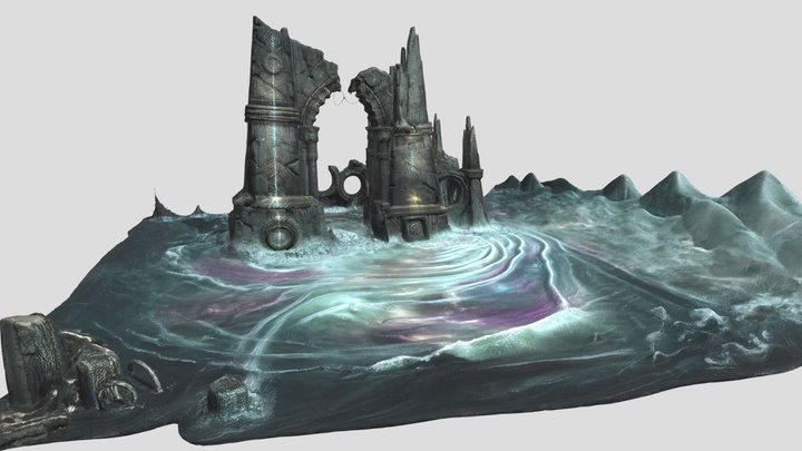 Ancient Astral Monument – Kostenloses 3D-Modell STL