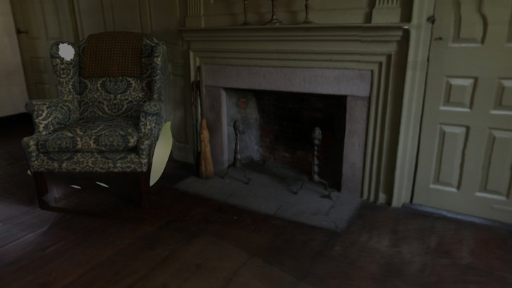 18th Century Parlor 3D Model