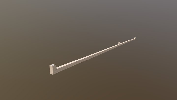 Menu Beam 3D Model