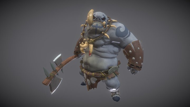 Ogre 1 (^_^) 3D Model