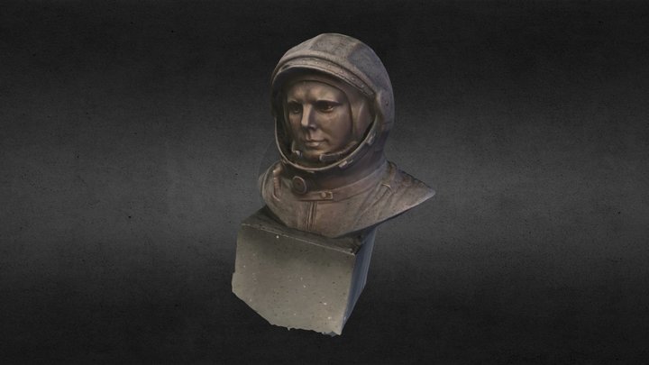 Gagarin 3D Model