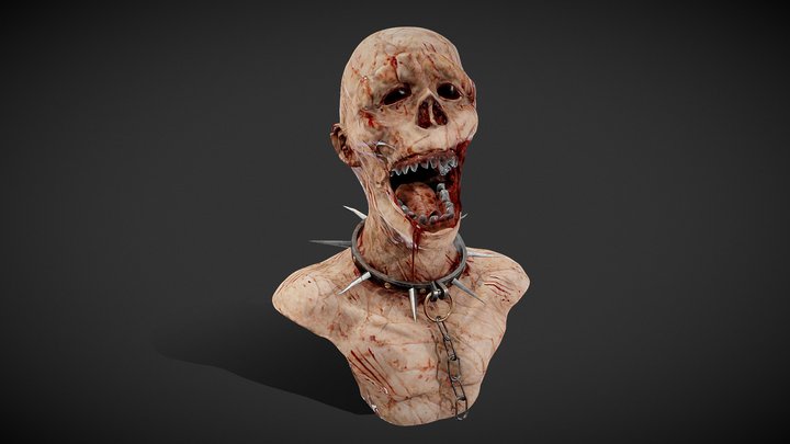 Penitent Zombie 3D Model