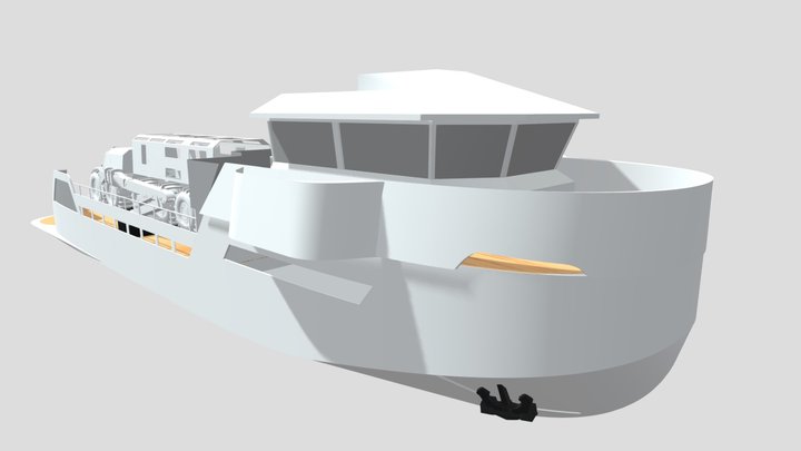 Yacht EXtender/Sherp 3D Model