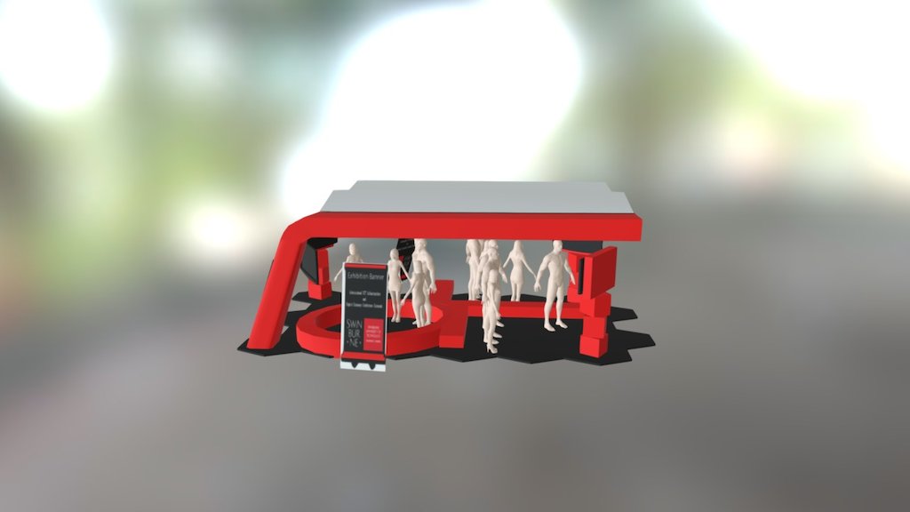 Pon Pon Booth — Sketchfab embed 3D viewer