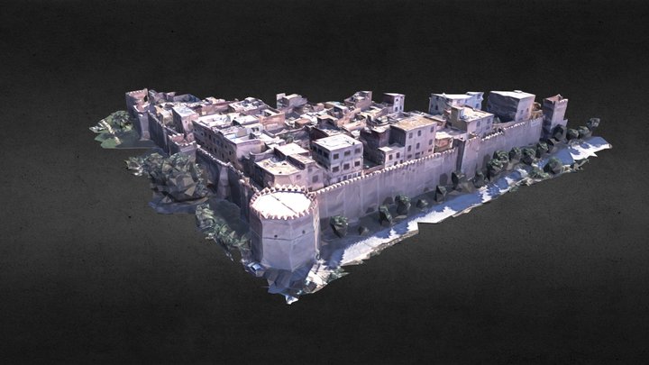 Tour D' Angle Nord Rempart De Sfax 3D Model