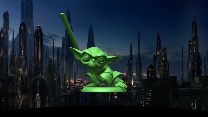 Master Yoda 3D Model