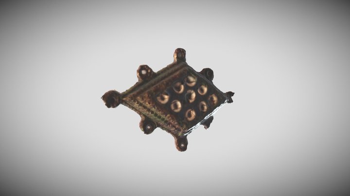 Rombična fibula 3D Model