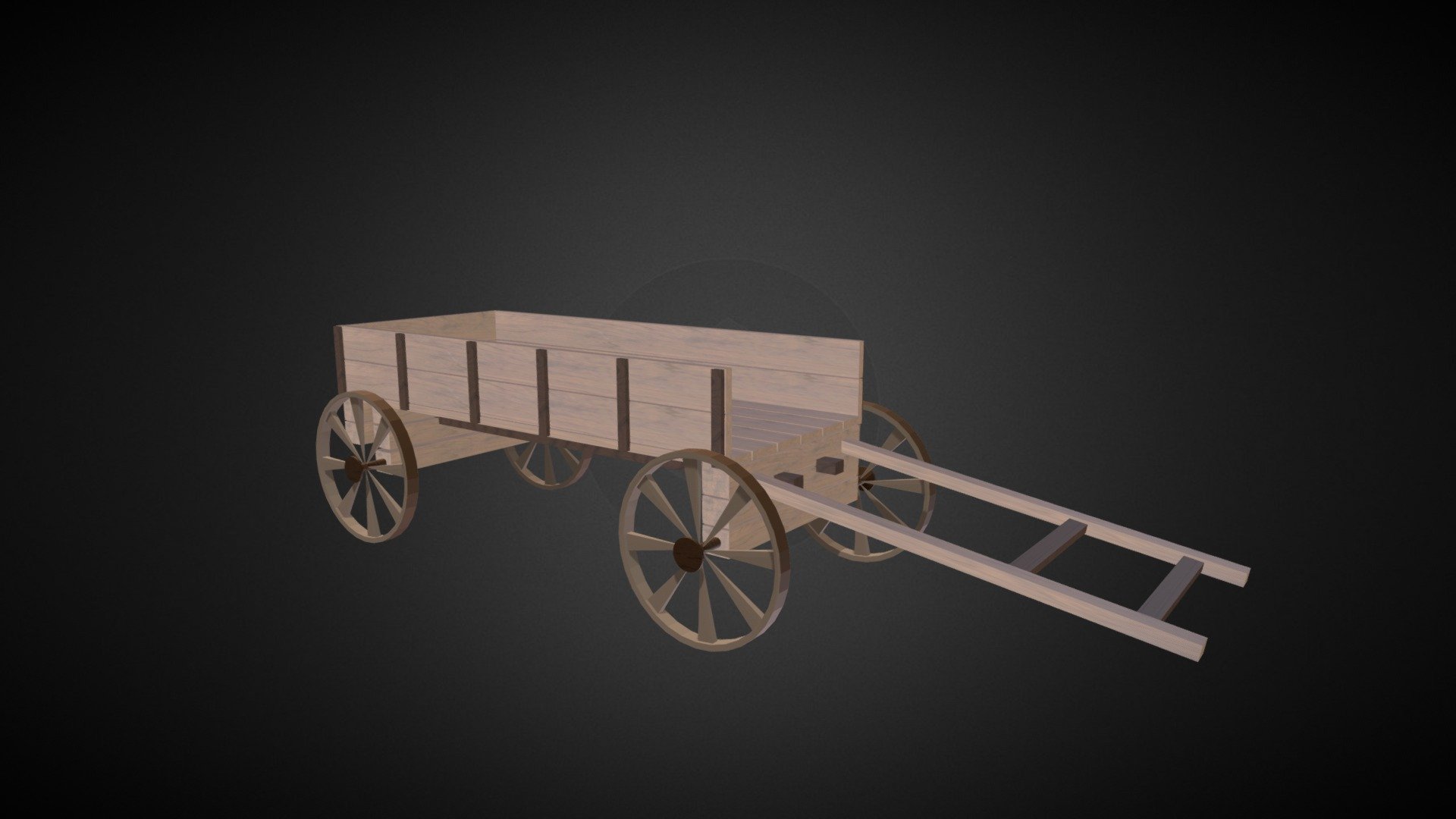 Wooden Cart