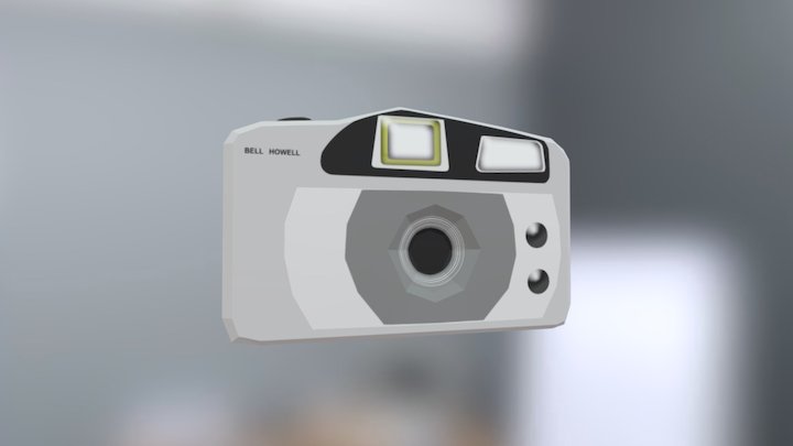Camera 3D Model