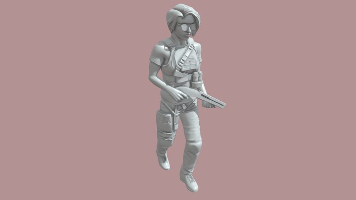 Sarah Connor TERMINATOR FILMS – Modello 3D gratuito STL