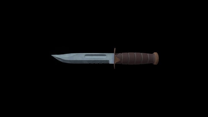 knife lp 3D Model