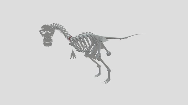 Spin dino 3D Model