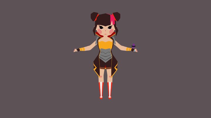 Witch Preview 3D Model