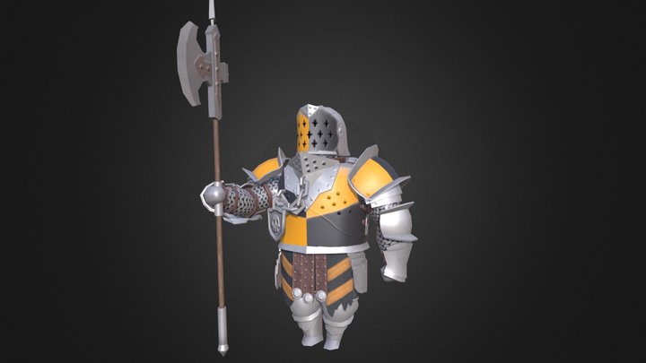 SD Lawbringer - For Honor fan art 3D Model