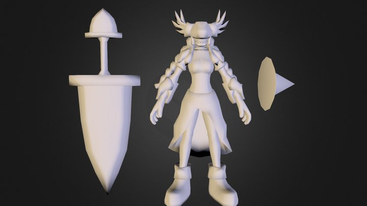 Minervamon 3D Model