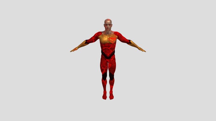 Super_Human_Character 3D Model