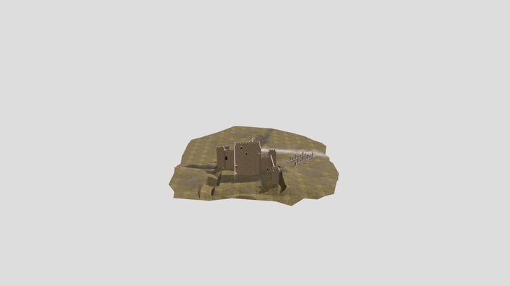 Byblos Castle 3D Model