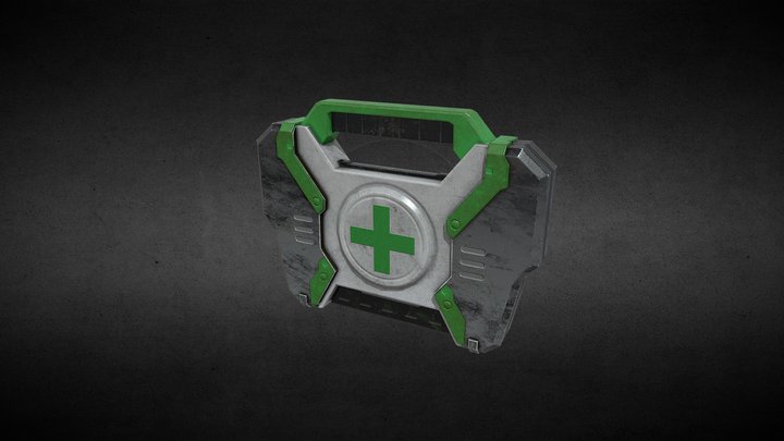 First aid kit. 3D Model