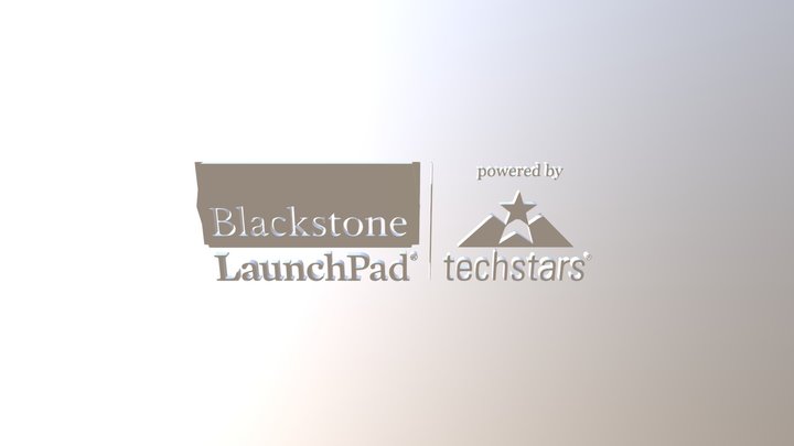 Blackstone 3d Model Logo 3D Model