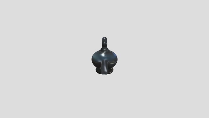 genie lamp - img-3d 3D Model