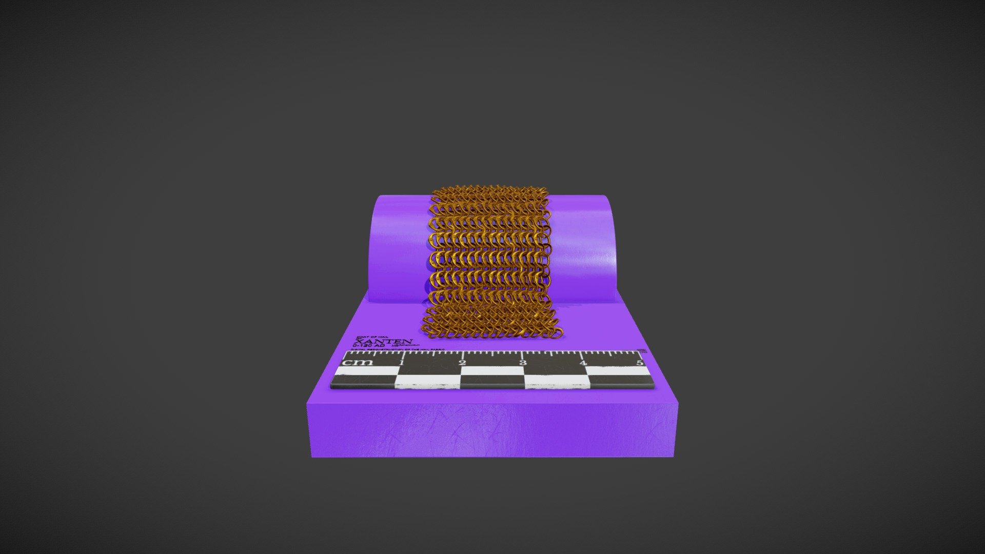 Xanten mail fabric: 3D reconstruction
