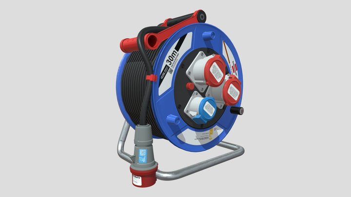 Cable Reel (Extension Wire) 3D Model