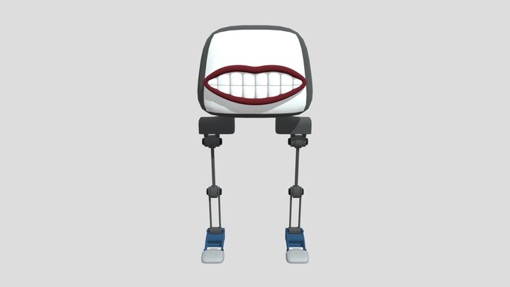 Dumb Stupid Robot 3D Model