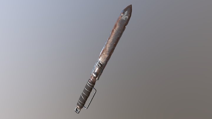 Longsword Model 3D Model