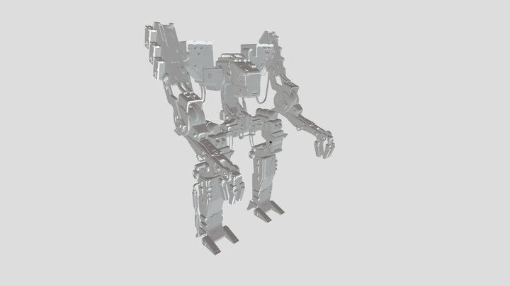 Mecha 3D Model