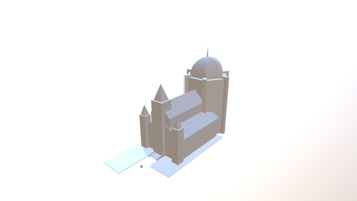 A02 Temple Of Time 3D Model
