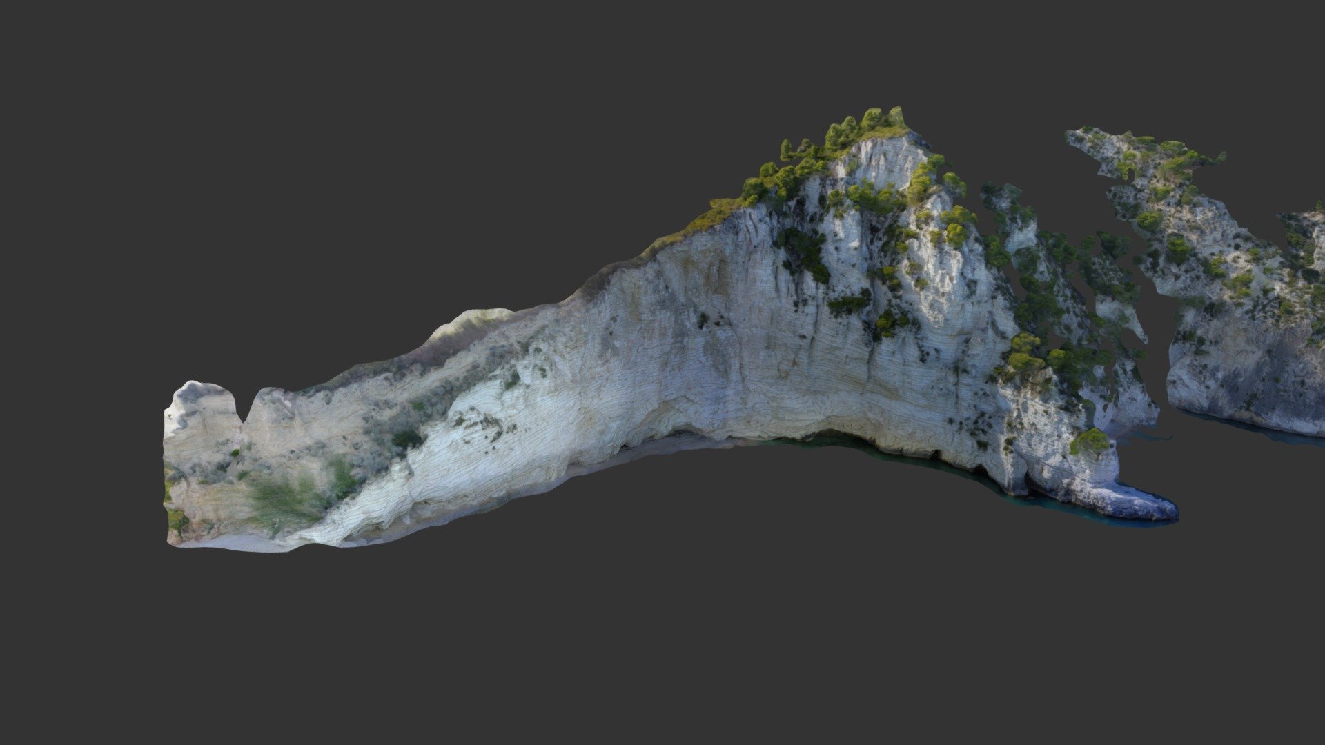 Maiolica outcrop, Gargano, Italia