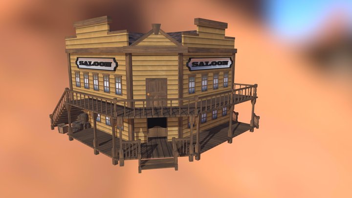 Tracks - Saloon (Unreleased) 3D Model