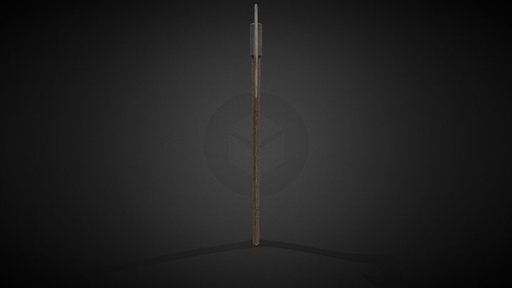 Axe Low Poly 3D Model