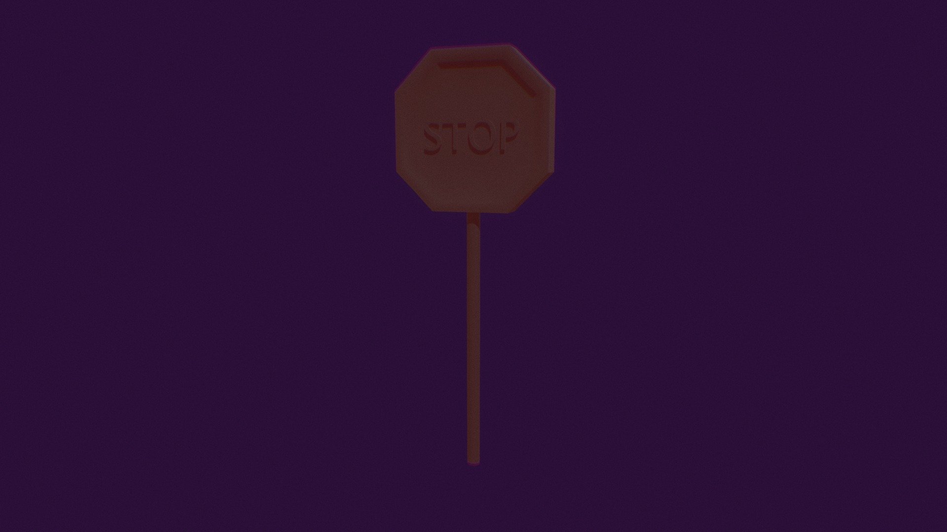 StopSign — Sketchfab embed 3D viewer