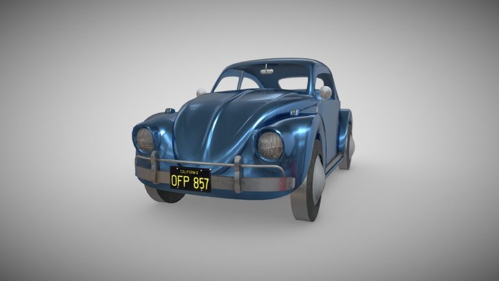 VW Fusca / Beetle 3D Model