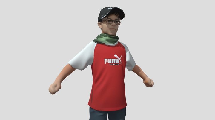 Rida sidi ben ali 3d petit – Gratis 3D-model STL