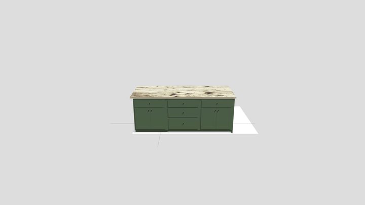 Travis Marker Object file 3D Model