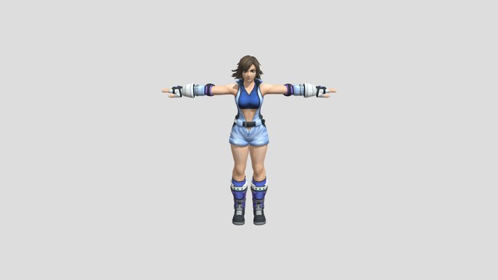 Asuka SFxT 3D Model