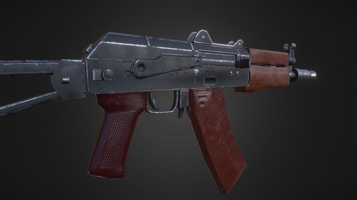 AKS-74U 3D Model