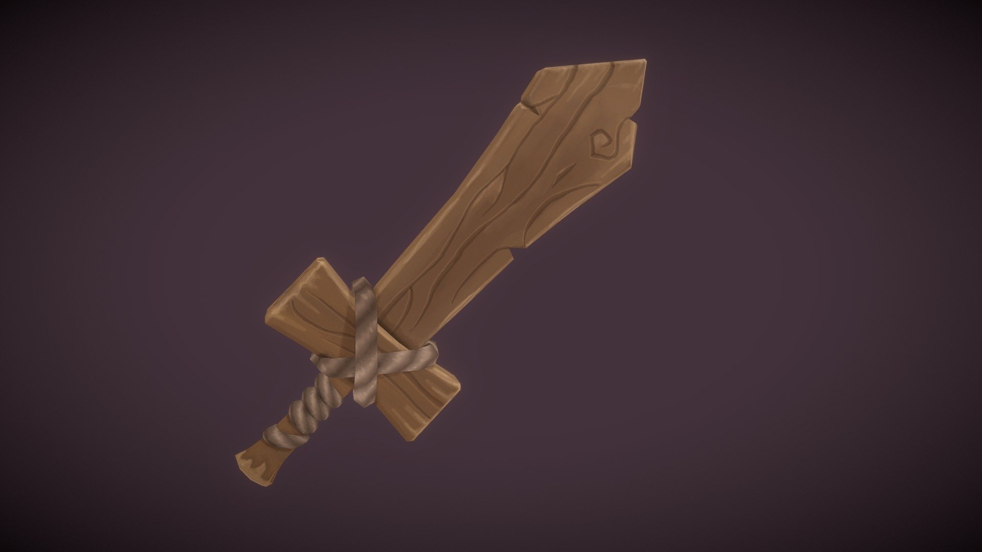 Stylized Training Sword - 3D model by Graham (@graham3d) [2c80856 ...