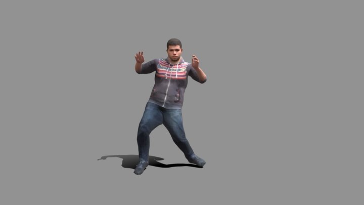 rida sidi ben ali 3d Swing Dancing – Modello 3D gratuito STL