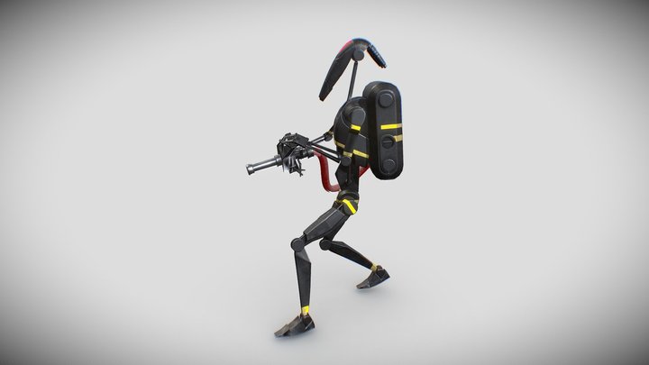 Firefighting b1 unit - Star Wars 3D Model