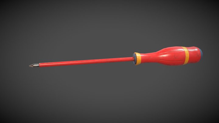 Screwdriver 3D Model