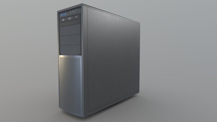 RoschVault Workstation R3 PBR game ready. 3D Model