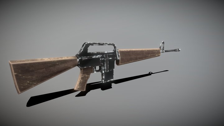 Service Rifle 3D Model