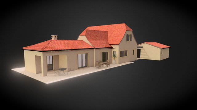 maison_construction_plus 3D Model